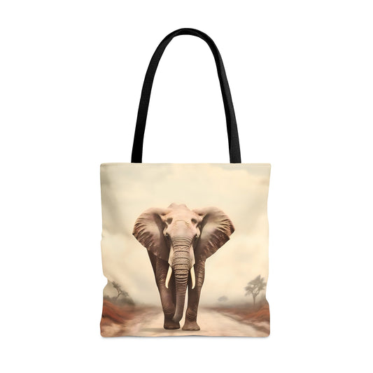 Bull Elephant Tote Bag