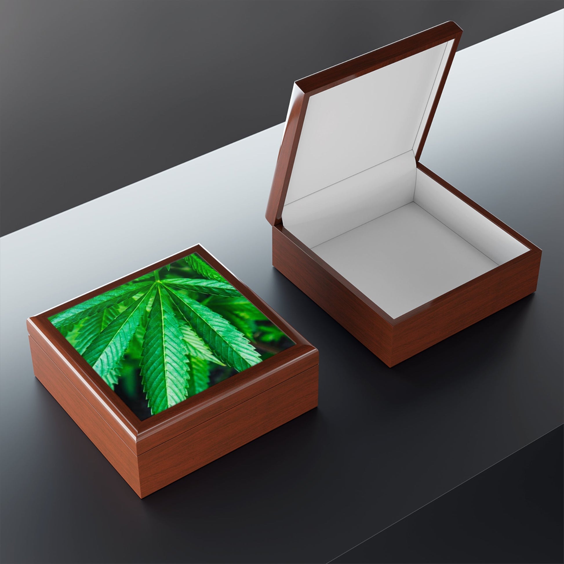 Cannibis Marijuana Stash and Jewelry Box