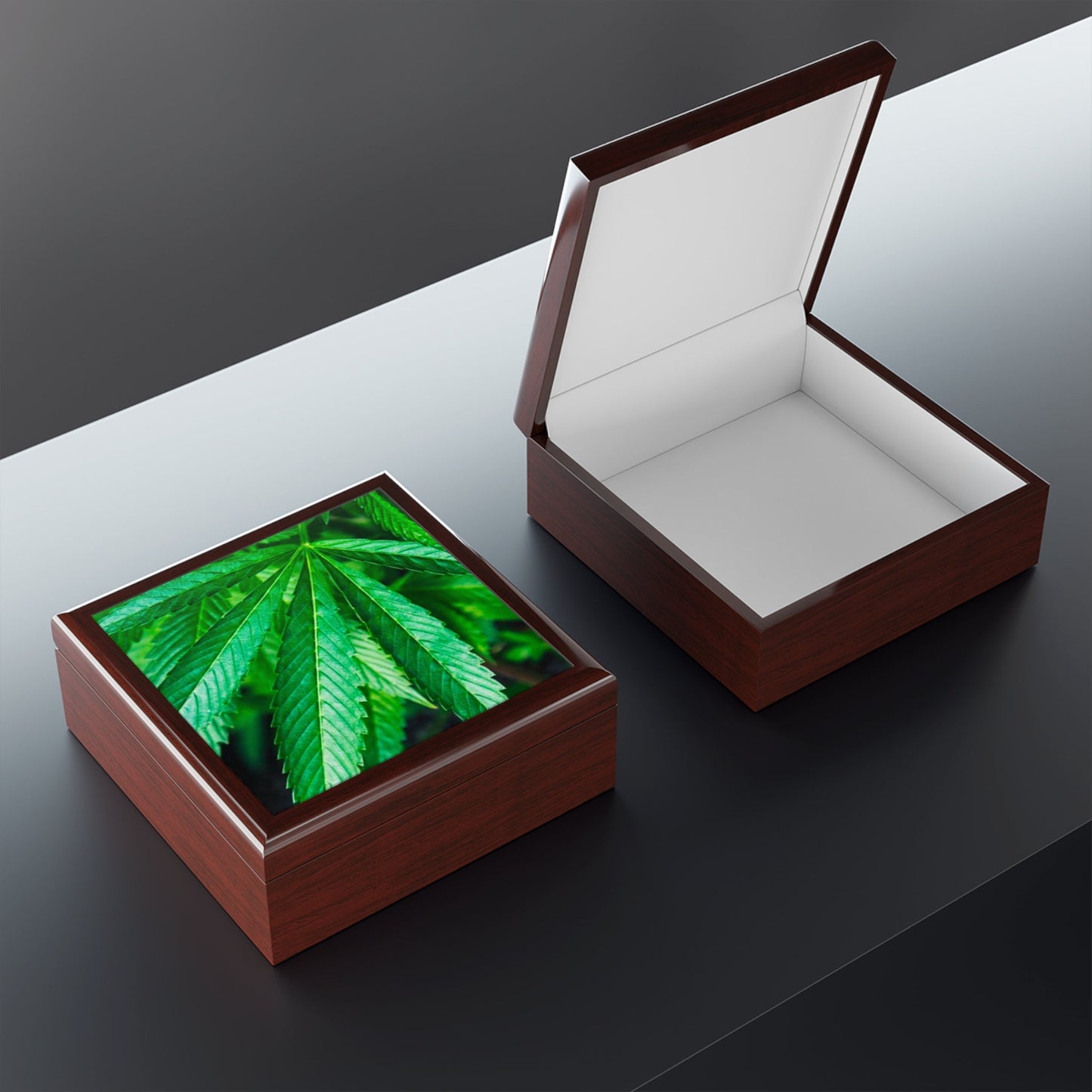 Cannibis Marijuana Stash and Jewelry Box