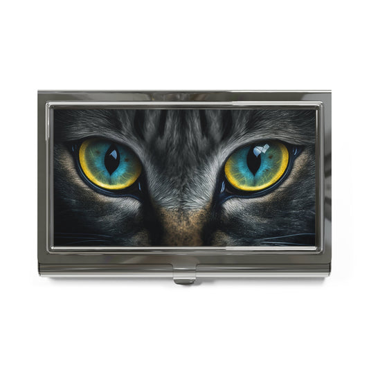 Cat Eyes Business Card Holder