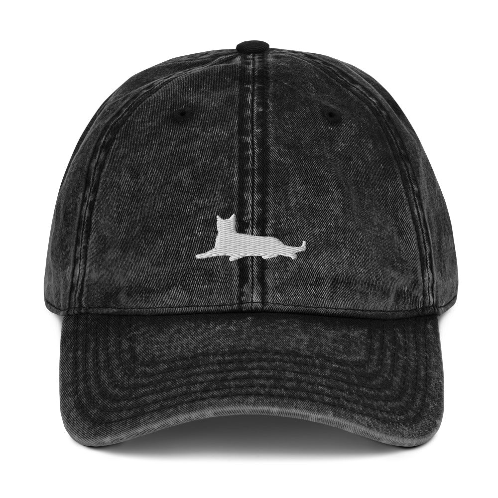 Cat Vintage Cotton Twill Cap | Perfect gift for the cat lover in your family!