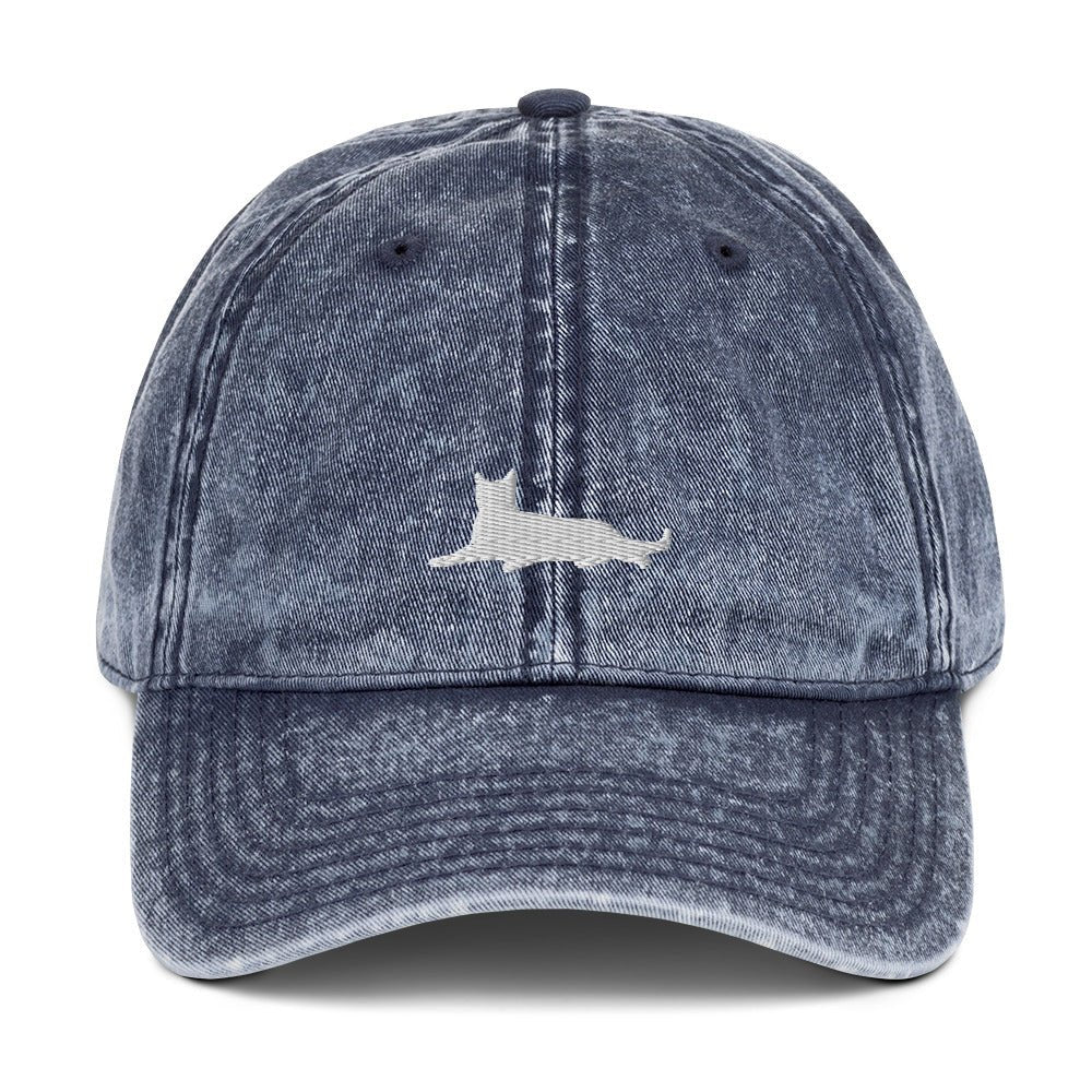 Cat Vintage Cotton Twill Cap | Perfect gift for the cat lover in your family!