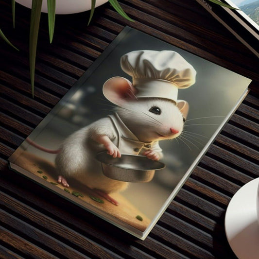 Chef Mouse Hard Backed Journal