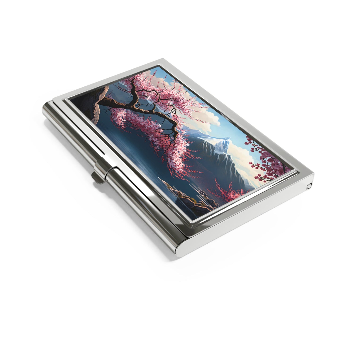 Cherry Blossoms Business Card Holder