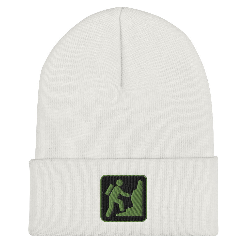 Climber Cuffed Beanie | Perfect gift for the Outdoors, Camping, Hiking & Climbing Enthusiast! | Multiple Hat Colors Available