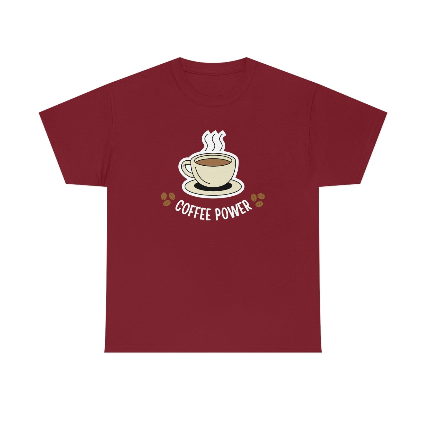 Coffee Power Heavy Cotton Tee