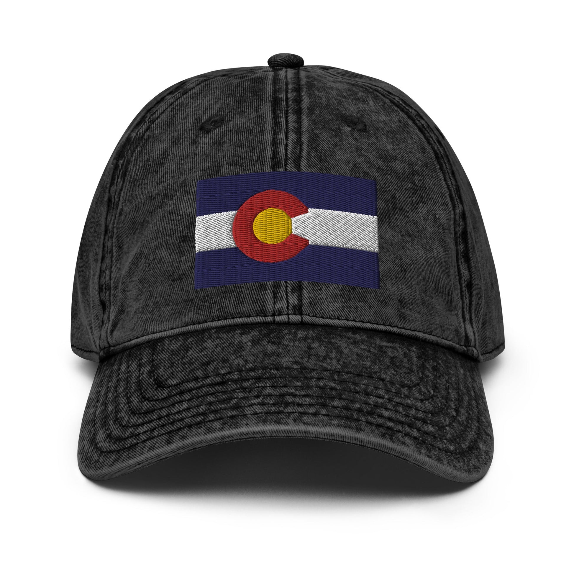 Colorado Flag Vintage Cotton Twill Cap