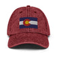 Colorado Flag Vintage Cotton Twill Cap