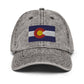 Colorado Flag Vintage Cotton Twill Cap