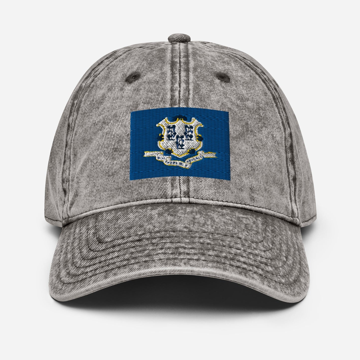Connecticut Flag Vintage Cotton Twill Cap
