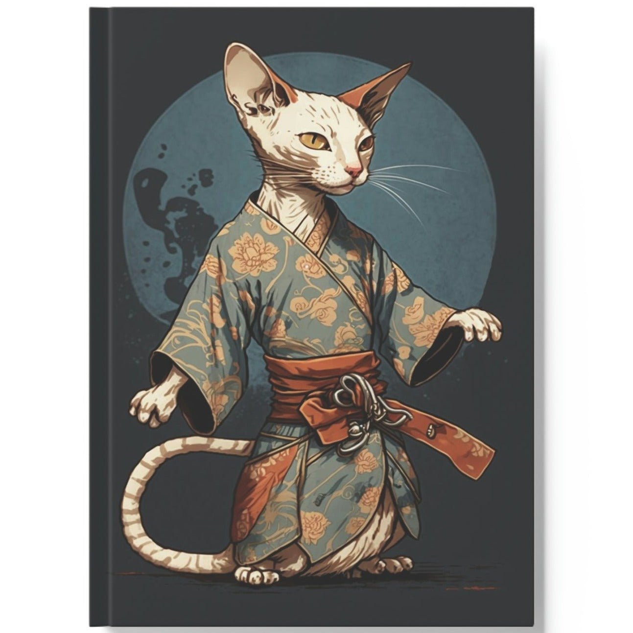 Cornish Rex Notebook - Master - Cat Inspirations - Hard Backed Journal
