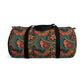 Cottagecore Floral Duffel Bag - Take a trip back to the 60's with this hippy inspired fairycore duffle