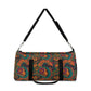 Cottagecore Floral Duffel Bag - Take a trip back to the 60's with this hippy inspired fairycore duffle