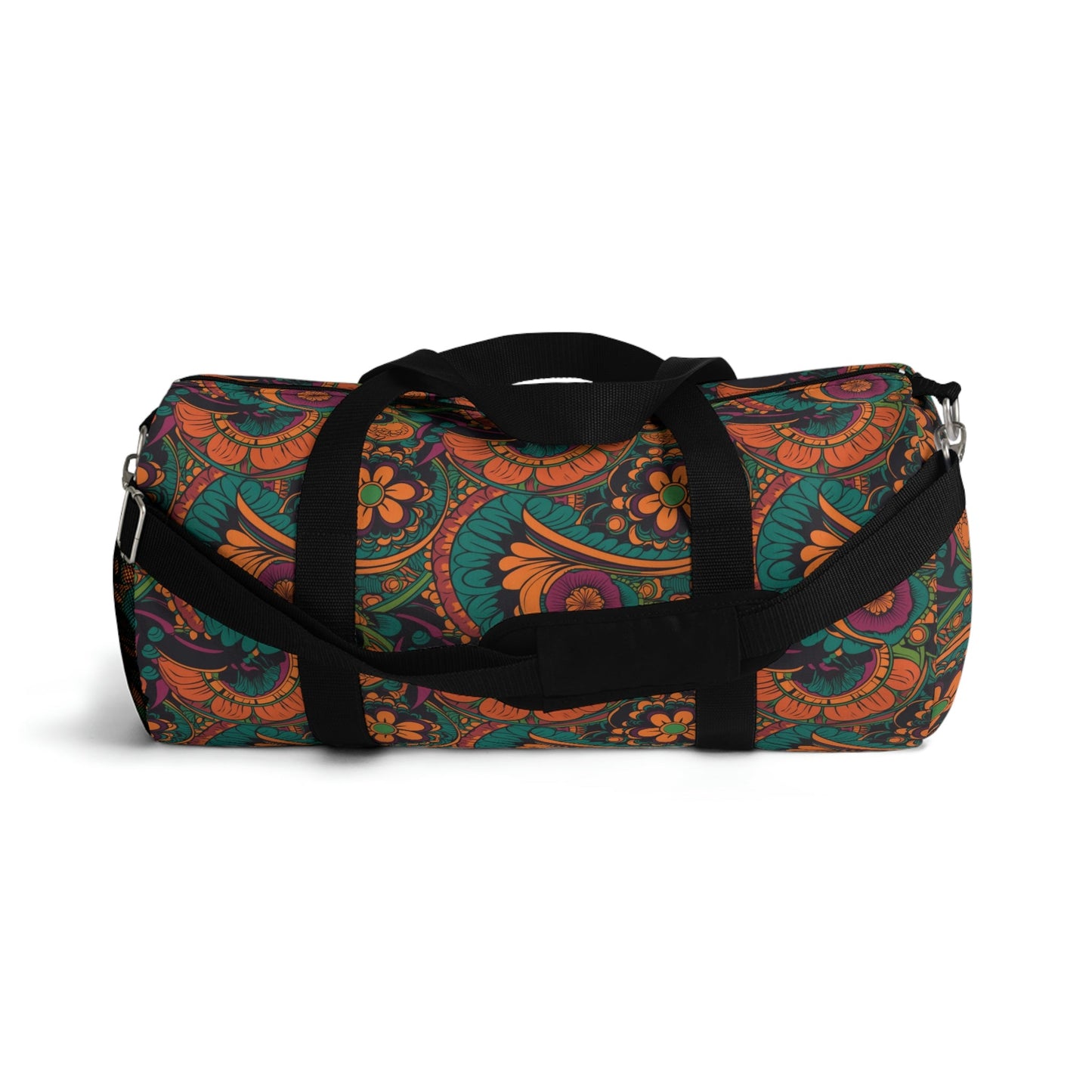 Cottagecore Floral Duffel Bag - Take a trip back to the 60's with this hippy inspired fairycore duffle