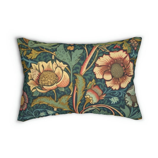 Cottagecore Pillow Spun Polyester Lumbar Pillow