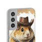 Cowboy Hamster Flexi Phone Cases