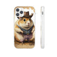 Cowboy Hamster Flexi Phone Cases