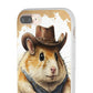 Cowboy Hamster Flexi Phone Cases