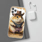 Cowboy Hamster Flexi Phone Cases