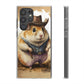 Cowboy Hamster Flexi Phone Cases