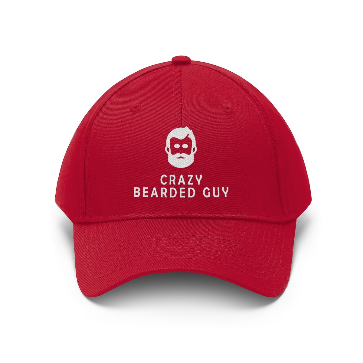 Crazy Bearded Guy Twill Hat