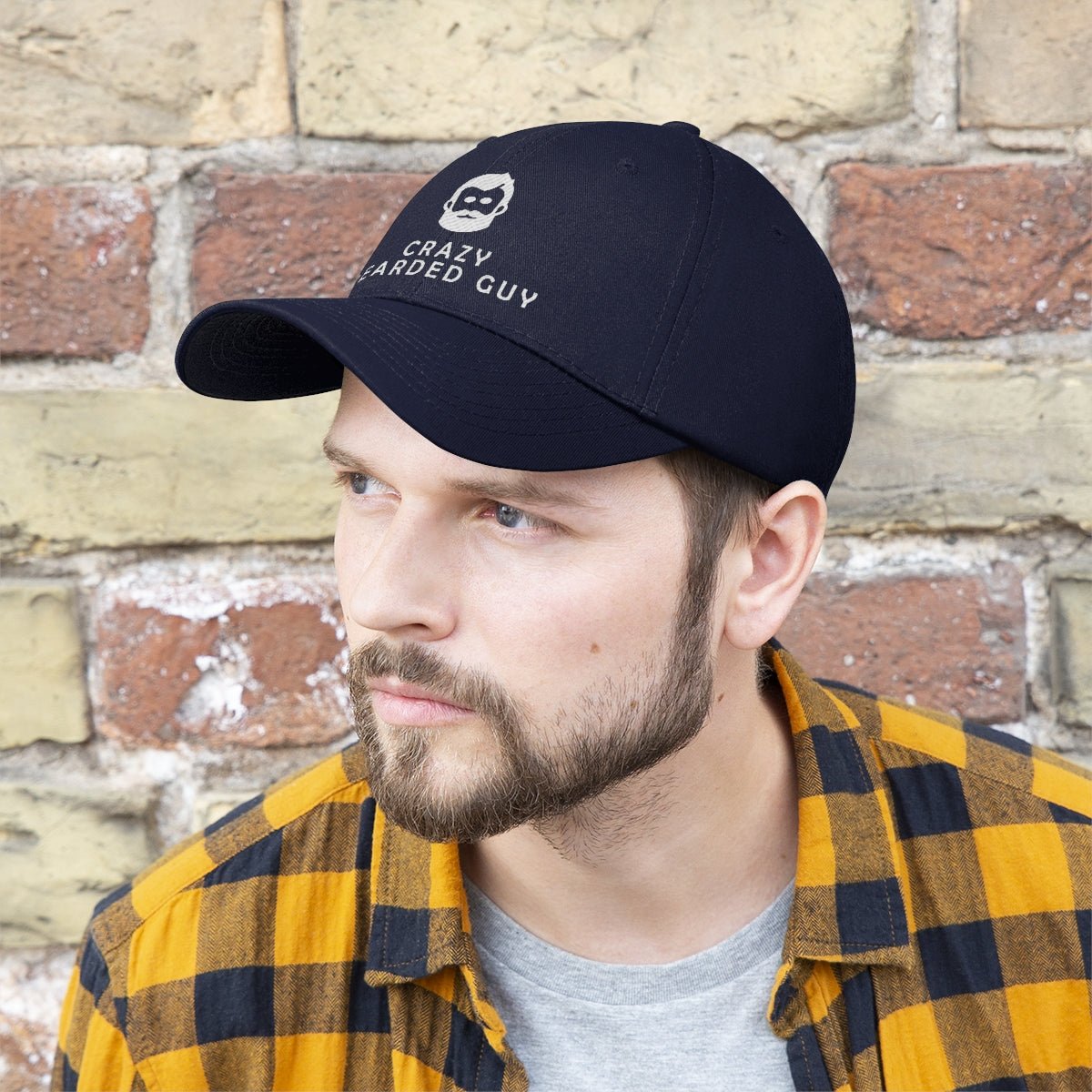 Crazy Bearded Guy Twill Hat