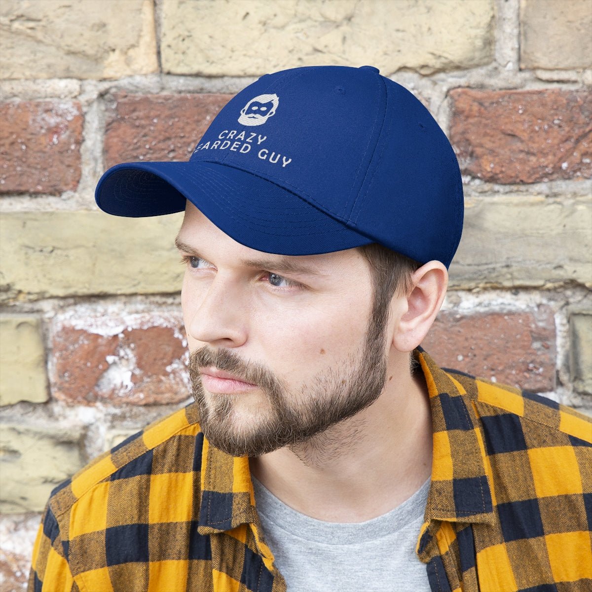 Crazy Bearded Guy Twill Hat