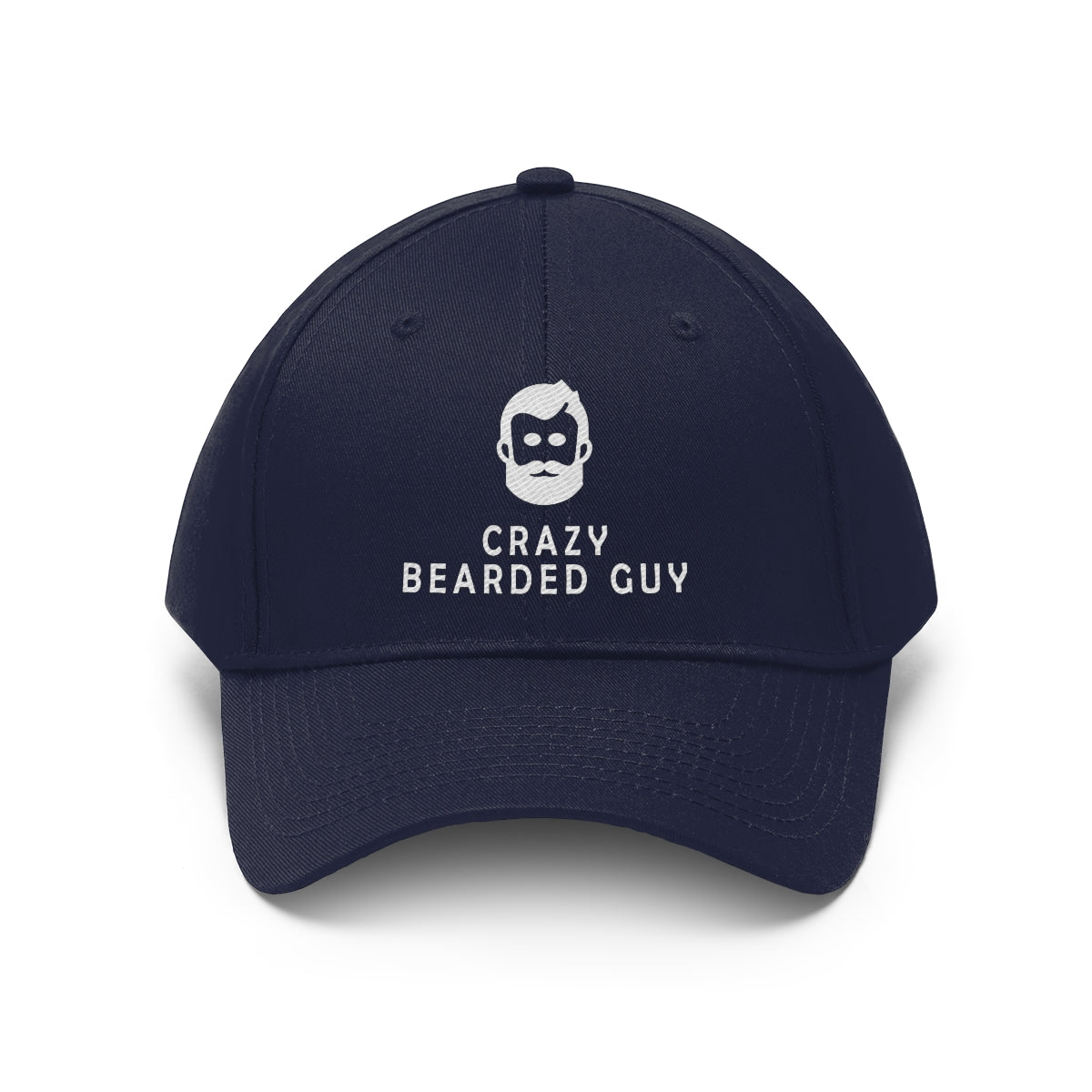 Crazy Bearded Guy Twill Hat