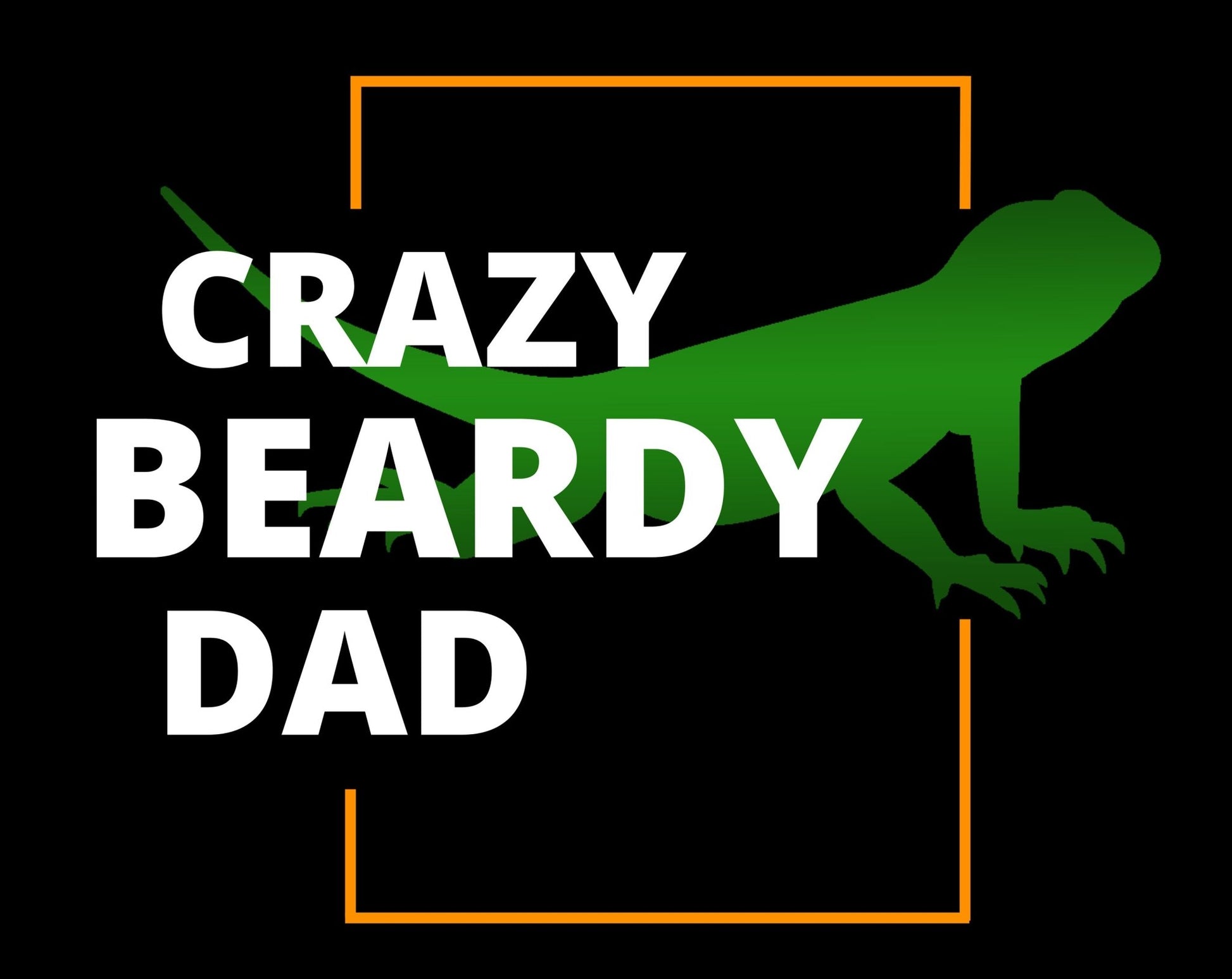 Crazy Beardy Dad Heavy Cotton T-Shirt