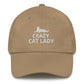 Crazy Cat Lady Hat | Perfect gift for the cat lover in your family!| Multiple Hat Colors Available