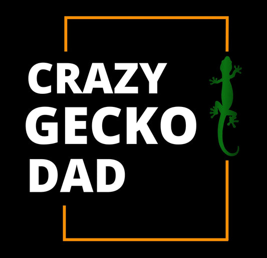 Crazy Gecko Dad Heavy Cotton T-Shirt