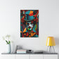 Crazy Insane Evil Spooky Clowns – Mr. Terrifier the Clown from Hell Canvas Gallery Wraps