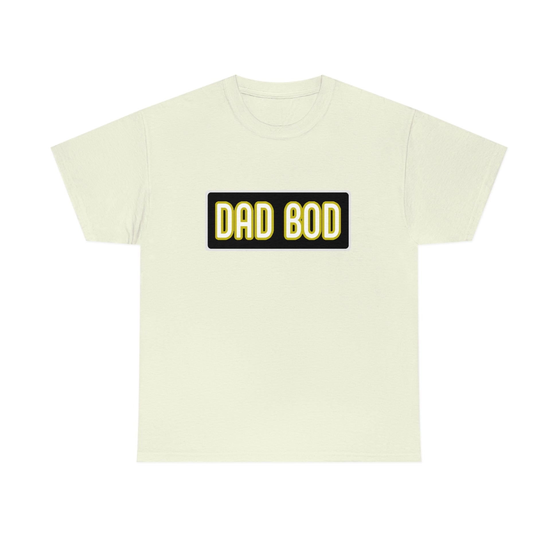 Dad Bod Unisex Heavy Cotton Tee Father Daddy Body Joke fun funny Present Gift