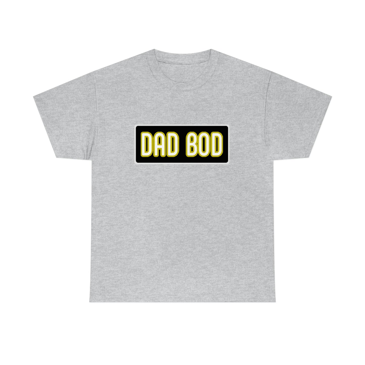 Dad Bod Unisex Heavy Cotton Tee Father Daddy Body Joke fun funny Present Gift