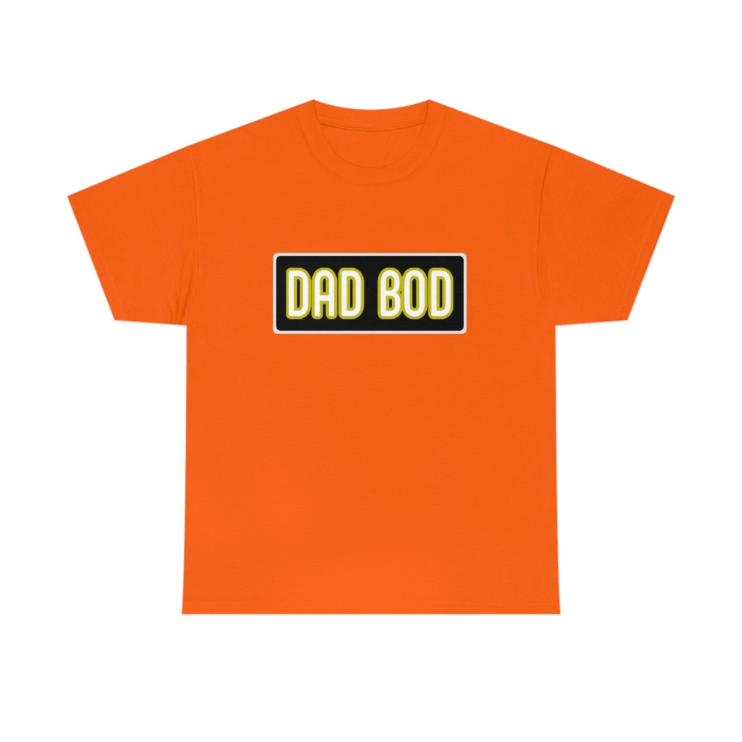 Dad Bod Unisex Heavy Cotton Tee Father Daddy Body Joke fun funny Present Gift