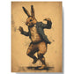 Dancing Rabbit Guy Hard Backed Journal