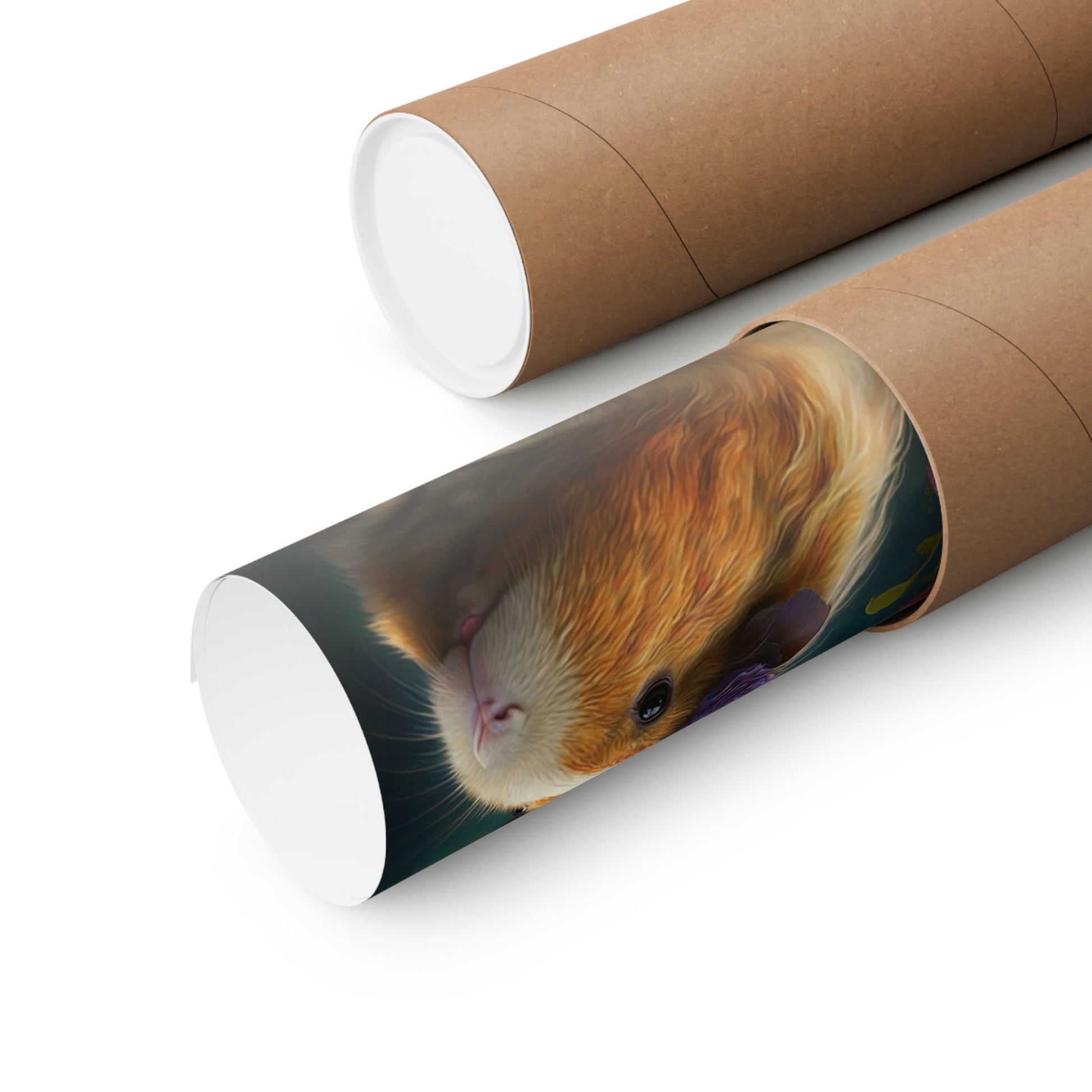 Day Dreaming Guinea Pig Premium Matte Vertical Posters