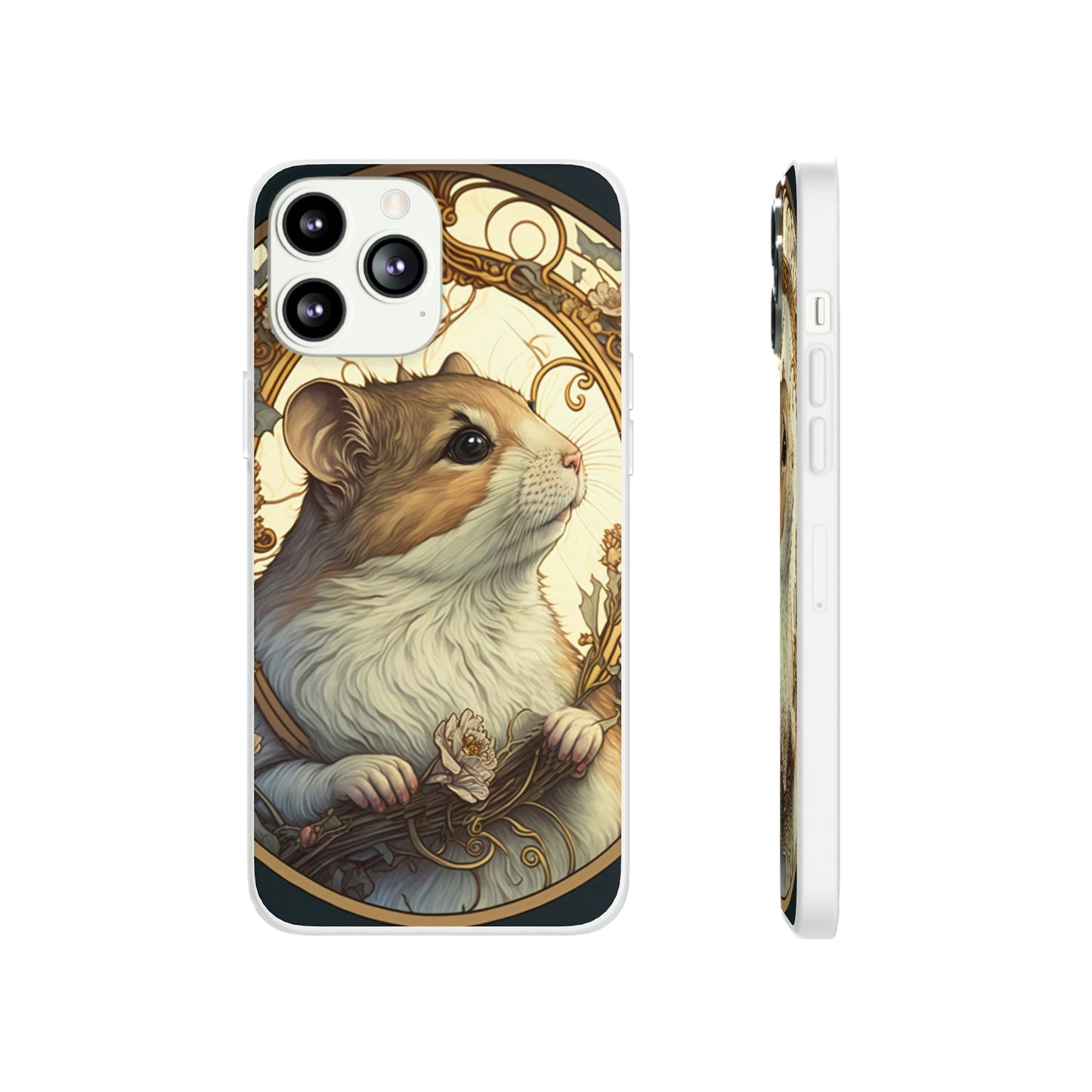 Day Dreaming Hamster Flexi Phone Cases