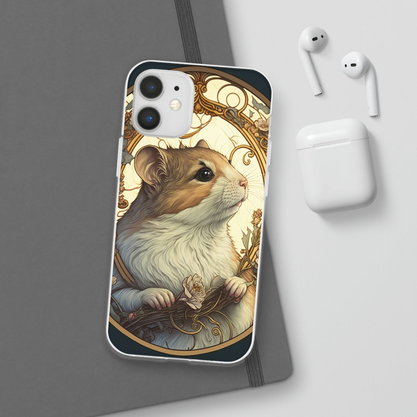 Day Dreaming Hamster Flexi Phone Cases