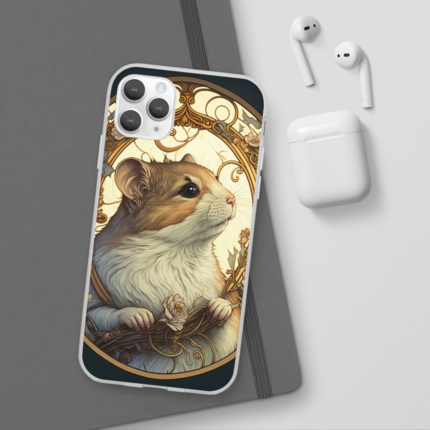 Day Dreaming Hamster Flexi Phone Cases