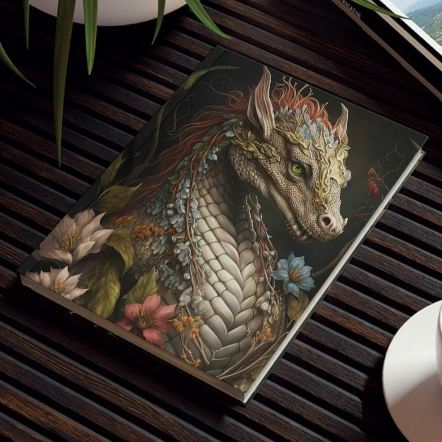 Deep Wood Dragon Hard Backed Journal