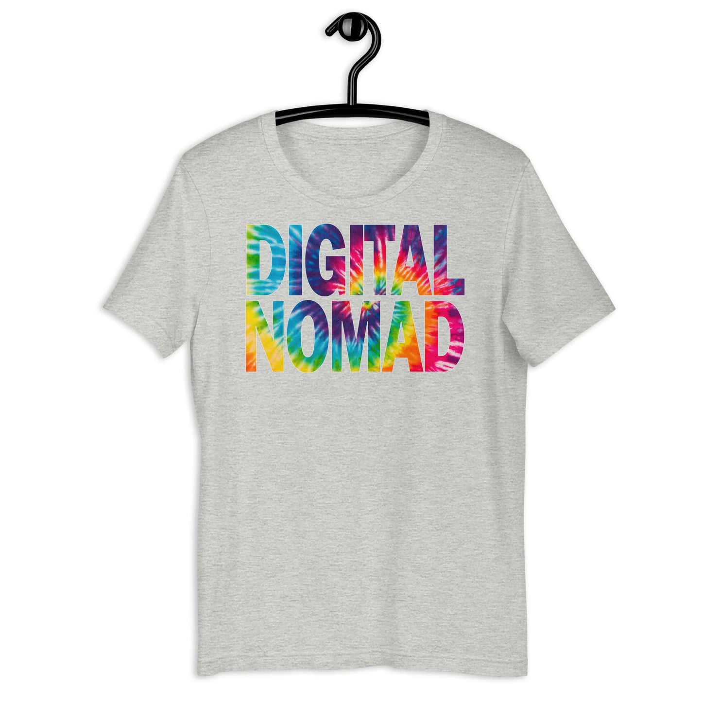 Digital Nomad Tie Dye Design T-Shirt