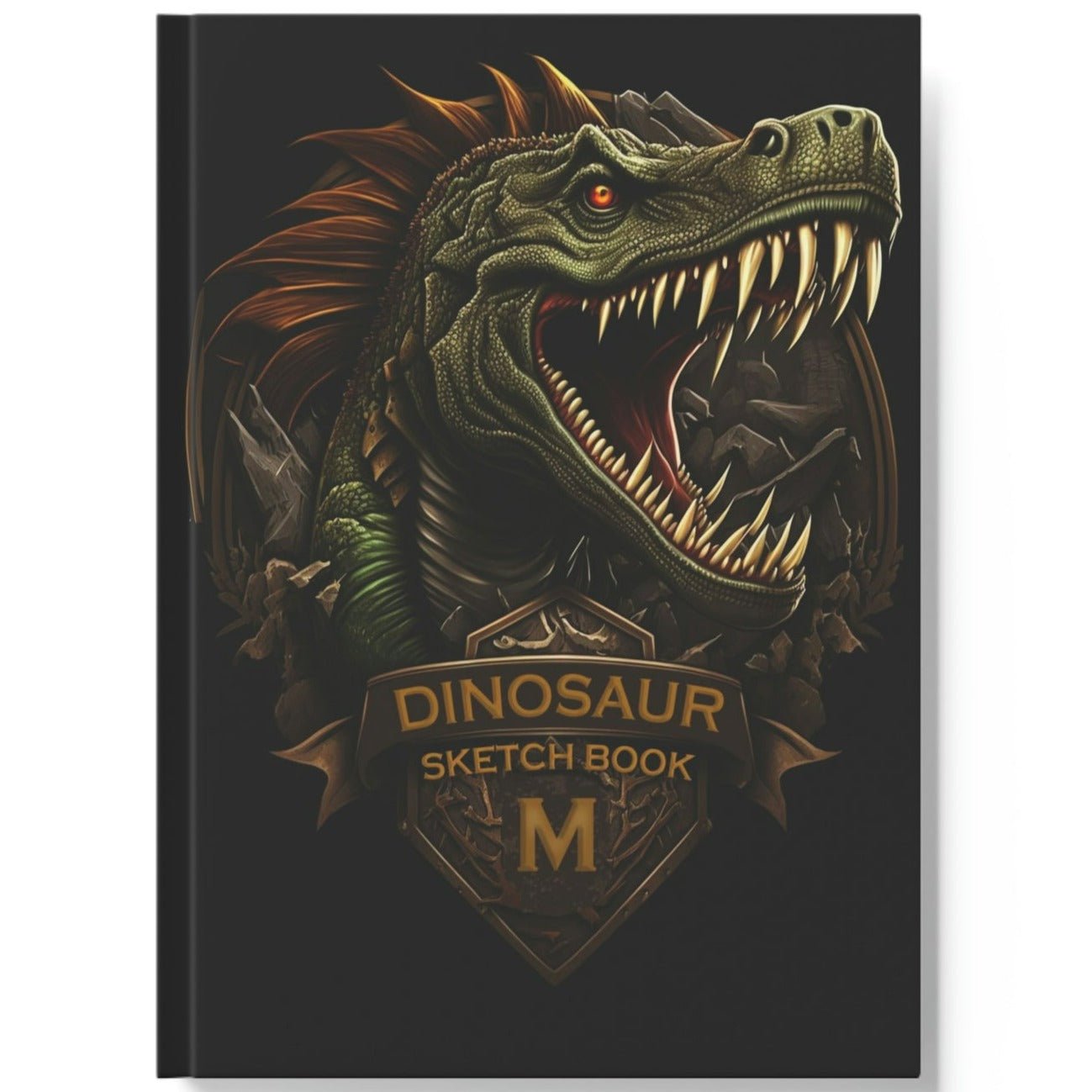 Dinosaur Notebook Sketchbook Choice - Logo - Hard Backed Journal