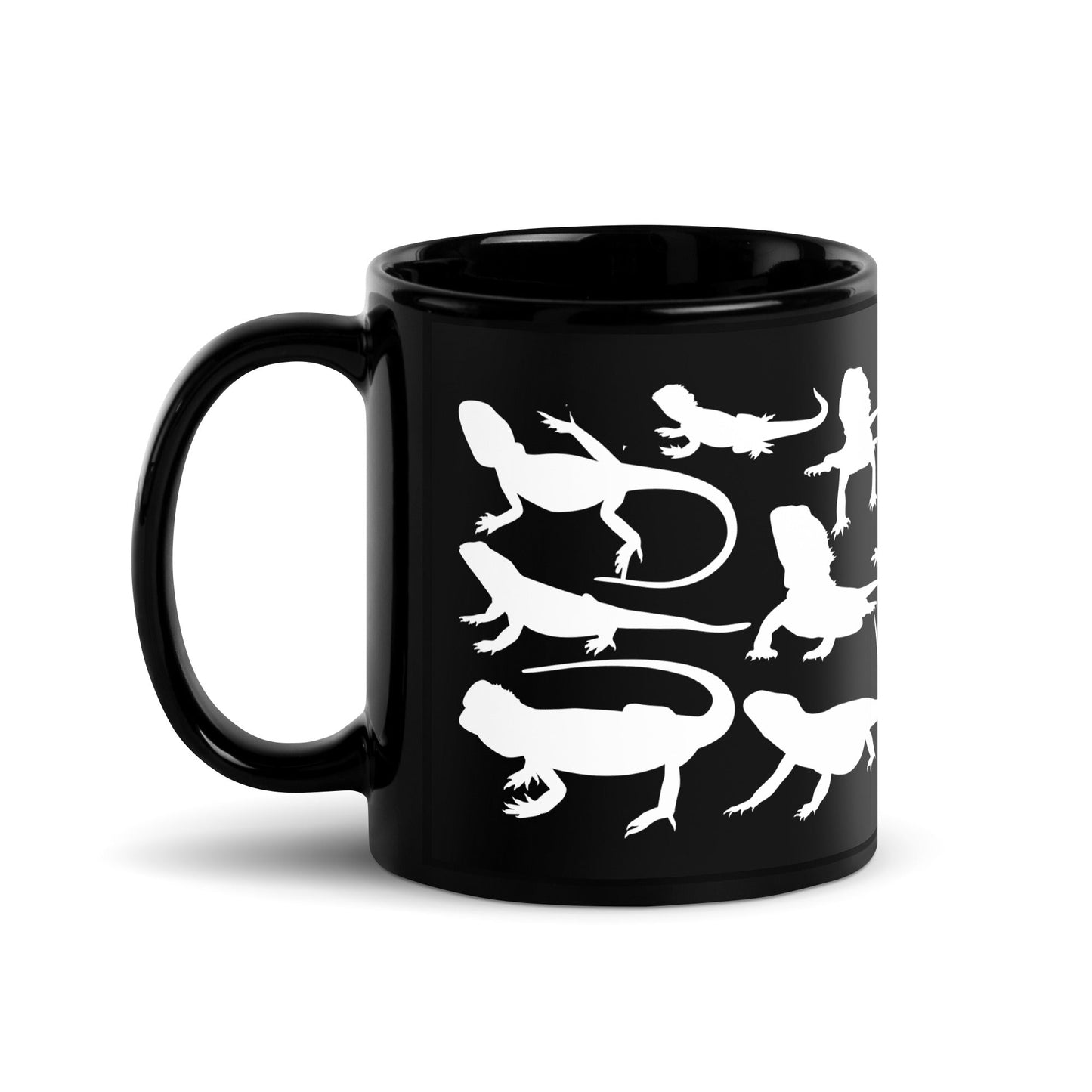 Dragons, Dragons Everywhere - Bearded Dragon Mug with Color Inside