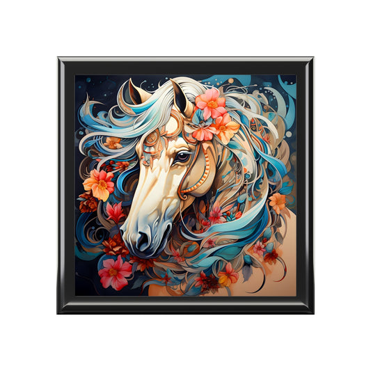 Dream Horse Jewelry Keepsake Trinkets Box