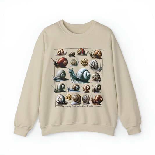 Easily Distracted by Snails Sweatshirt