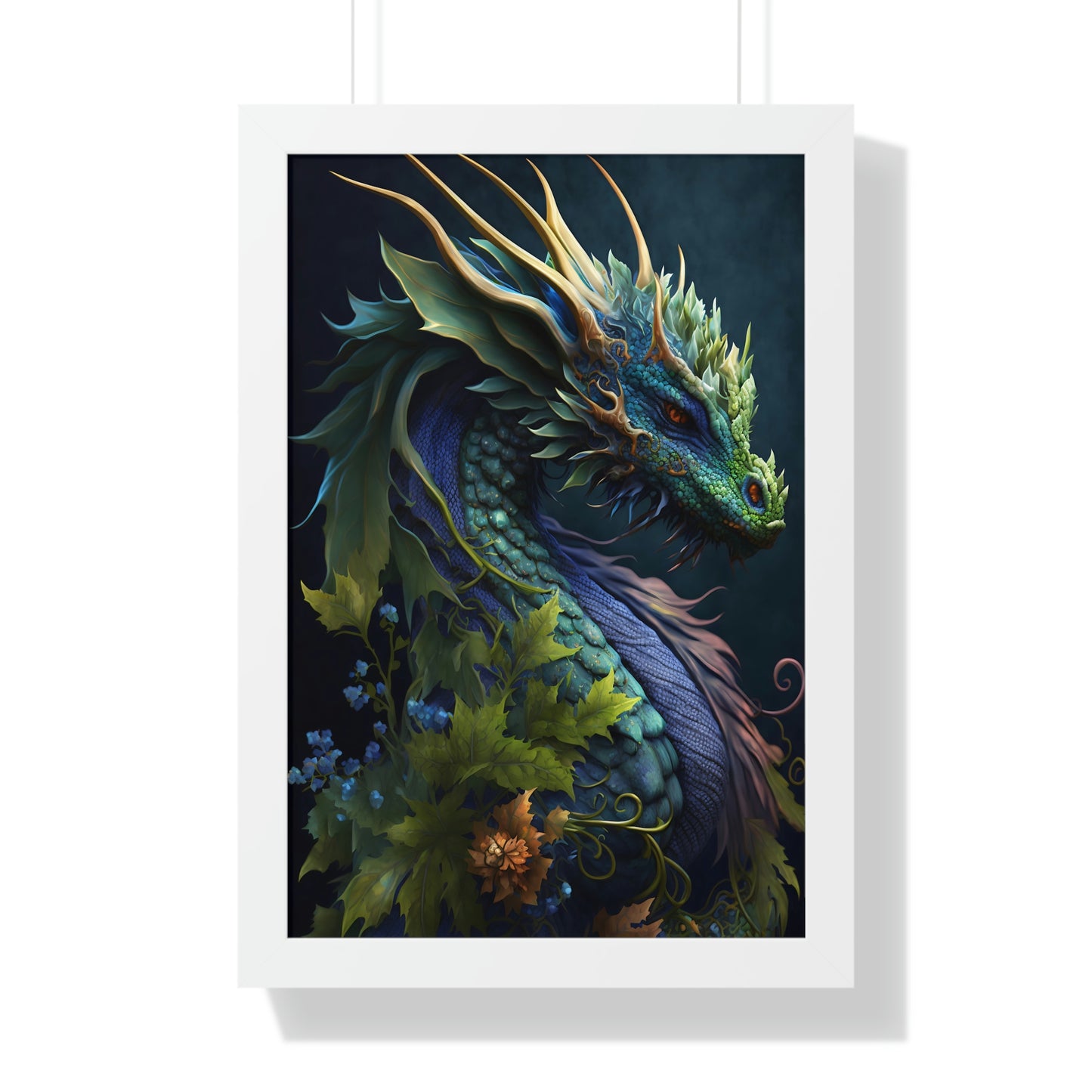 Mr. Dragon | Framed Vertical Poster