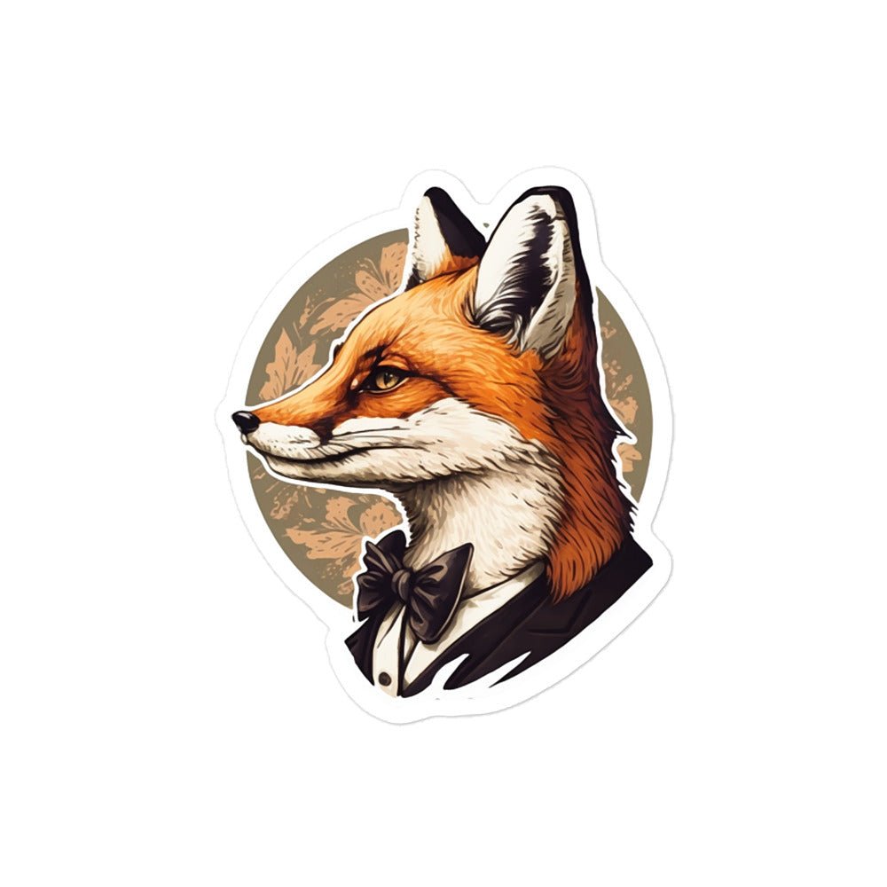 Elegant Fox III Sticker Sheets - Fox Stickers