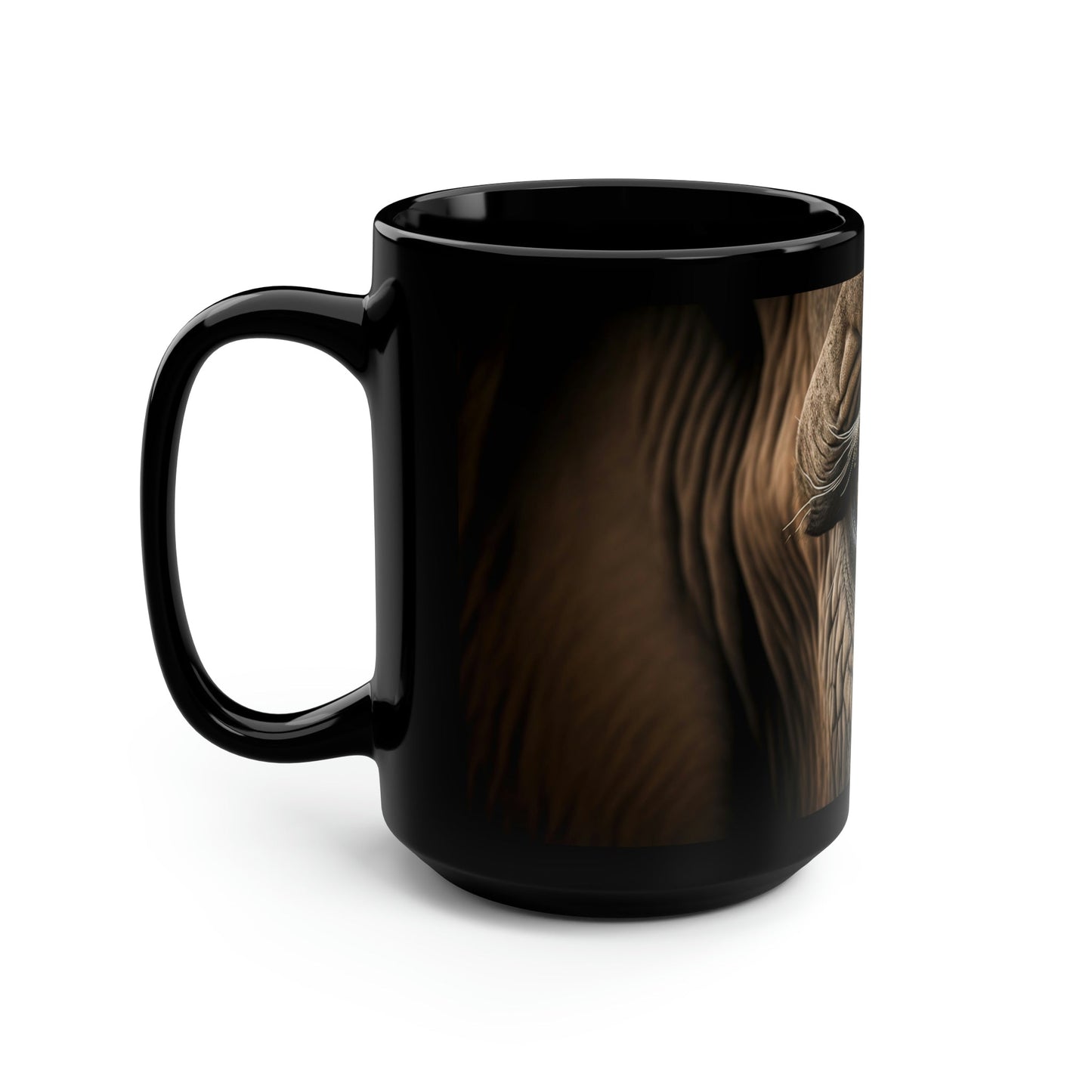 Elephant Eye - 15 oz Coffee Mug