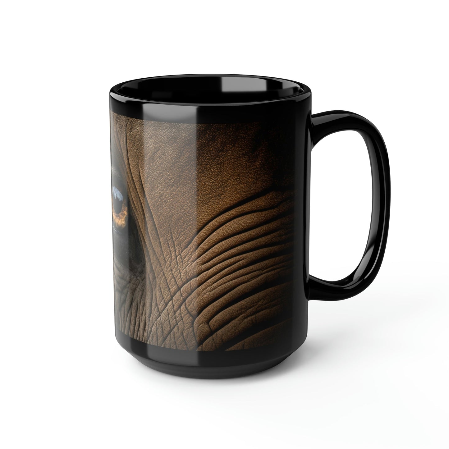 Elephant Eye - 15 oz Coffee Mug